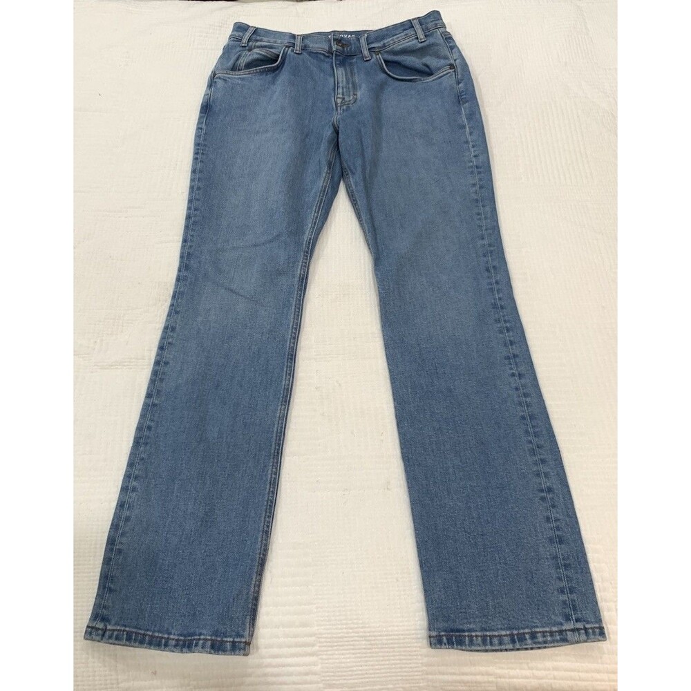 Tecovas Jeans Men 32x34 Blue Rugged Relaxed Fit 5 Pocket Comfort Western Cowboy